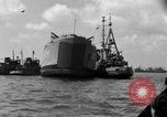 Image of rhino barge Normandy France, 1944, second 54 stock footage video 65675047862