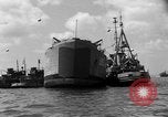 Image of rhino barge Normandy France, 1944, second 59 stock footage video 65675047862