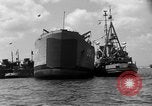 Image of rhino barge Normandy France, 1944, second 61 stock footage video 65675047862