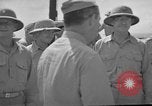 Standbild Admiral Chester Nimitiz W Iwo Jima, 1945, aus Sekunde 19 historischem Filmmaterial Videoclip 65675047896