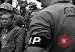 Image of Japanese prisoners Iwo Jima, 1945, second 57 stock footage video 65675047898