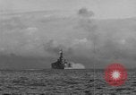 Standbild USA Kriegsschiff Iwo Jima, 1945, aus Sekunde 14 historischem Filmmaterial Videoclip 65675047902