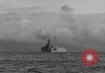 Standbild USA Kriegsschiff Iwo Jima, 1945, aus Sekunde 15 historischem Filmmaterial Videoclip 65675047902
