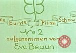 Standbild Hitlers Begleiter Eva Braun Berchtesgaden Deutschland, 1940, aus Sekunde 4 historischem Filmmaterial Videoclip 65675047921