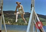 Standbild Hitlers Begleiter Eva Braun Berchtesgaden Deutschland, 1940, aus Sekunde 19 historischem Filmmaterial Videoclip 65675047921