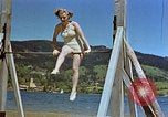 Standbild Hitlers Begleiter Eva Braun Berchtesgaden Deutschland, 1940, aus Sekunde 21 historischem Filmmaterial Videoclip 65675047921