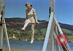Standbild Hitlers Begleiter Eva Braun Berchtesgaden Deutschland, 1940, aus Sekunde 25 historischem Filmmaterial Videoclip 65675047921