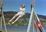 Standbild Hitlers Begleiter Eva Braun Berchtesgaden Deutschland, 1940, aus Sekunde 31 historischem Filmmaterial Videoclip 65675047921