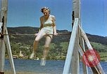 Standbild Hitlers Begleiter Eva Braun Berchtesgaden Deutschland, 1940, aus Sekunde 32 historischem Filmmaterial Videoclip 65675047921