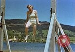 Standbild Hitlers Begleiter Eva Braun Berchtesgaden Deutschland, 1940, aus Sekunde 34 historischem Filmmaterial Videoclip 65675047921