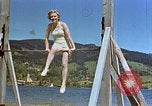 Standbild Hitlers Begleiter Eva Braun Berchtesgaden Deutschland, 1940, aus Sekunde 37 historischem Filmmaterial Videoclip 65675047921