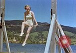 Standbild Hitlers Begleiter Eva Braun Berchtesgaden Deutschland, 1940, aus Sekunde 39 historischem Filmmaterial Videoclip 65675047921