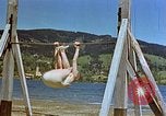 Standbild Hitlers Begleiter Eva Braun Berchtesgaden Deutschland, 1940, aus Sekunde 56 historischem Filmmaterial Videoclip 65675047921