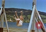 Standbild Hitlers Begleiter Eva Braun Berchtesgaden Deutschland, 1940, aus Sekunde 57 historischem Filmmaterial Videoclip 65675047921