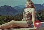 Immagine di Hitler's companion Eva Braun Berchtesgaden Germania, 1940, secondo 54 filmato di repertorio 65675047927