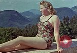 Immagine di Hitler's companion Eva Braun Berchtesgaden Germania, 1940, secondo 57 filmato di repertorio 65675047927