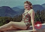 Immagine di Hitler's companion Eva Braun Berchtesgaden Germania, 1940, secondo 58 filmato di repertorio 65675047927
