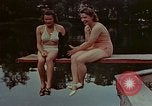 Standbild Hitlers Begleiter Eva Braun Berchtesgaden Deutschland, 1940, aus Sekunde 51 historischem Filmmaterial Videoclip 65675047928