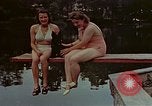 Standbild Hitlers Begleiter Eva Braun Berchtesgaden Deutschland, 1940, aus Sekunde 53 historischem Filmmaterial Videoclip 65675047928