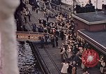 Standbild Schiff Hamburg Deutschland, 1940, aus Sekunde 25 historischem Filmmaterial Videoclip 65675048003