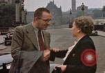 Image of Hamburg landmarks near Elbe river Hamburg Germany, 1940, second 14 stock footage video 65675048036