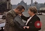 Image of Hamburg landmarks near Elbe river Hamburg Germany, 1940, second 15 stock footage video 65675048036