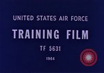 Image of Film appeals to USAF personnel to improve physical fitness United States USA, 1964, second 6 stock footage video 65675048114