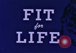 Image of Film appeals to USAF personnel to improve physical fitness United States USA, 1964, second 19 stock footage video 65675048114