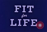 Image of Film appeals to USAF personnel to improve physical fitness United States USA, 1964, second 20 stock footage video 65675048114