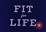 Image of Film appeals to USAF personnel to improve physical fitness United States USA, 1964, second 21 stock footage video 65675048114
