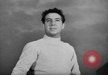 Standbild Fechten Veranstaltungen 1936 Olympics Berlin Deutschland, 1936, aus Sekunde 31 historischem Filmmaterial Videoclip 65675048123