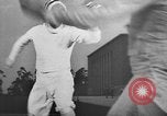 Standbild Fechten Veranstaltungen 1936 Olympics Berlin Deutschland, 1936, aus Sekunde 60 historischem Filmmaterial Videoclip 65675048123