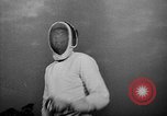 Standbild Fechten Veranstaltungen 1936 Olympics Berlin Deutschland, 1936, aus Sekunde 62 historischem Filmmaterial Videoclip 65675048123
