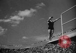 Image of 1936 Olympics womens springboard diving Berlin Germany, 1936, second 30 stock footage video 65675048127