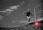 Image of 1936 Olympics womens springboard diving Berlin Germany, 1936, second 33 stock footage video 65675048127