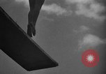 Image of 1936 Olympics womens springboard diving Berlin Germany, 1936, second 57 stock footage video 65675048127