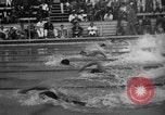 Image of 1936 Olympics 100 meter freestyle swim Berlin Germany, 1936, second 11 stock footage video 65675048129