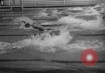 Image of 1936 Olympics 100 meter freestyle swim Berlin Germany, 1936, second 29 stock footage video 65675048129