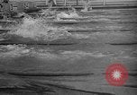 Image of 1936 Olympics 100 meter freestyle swim Berlin Germany, 1936, second 33 stock footage video 65675048129