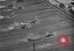 Image of 1936 Olympics 100 meter freestyle swim Berlin Germany, 1936, second 62 stock footage video 65675048129