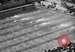 Image of 1936 Olympics Womens 100 meter swim Berlin Germany, 1936, second 42 stock footage video 65675048130