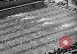 Image of 1936 Olympics Womens 100 meter swim Berlin Germany, 1936, second 43 stock footage video 65675048130
