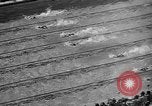 Image of 1936 Olympics Womens 100 meter swim Berlin Germany, 1936, second 50 stock footage video 65675048130