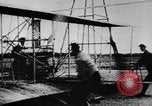 Image of First public demonstration of Wright Brothers airplane  Le Mans France, 1908, second 4 stock footage video 65675048142