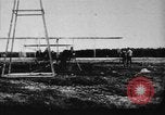 Image of First public demonstration of Wright Brothers airplane  Le Mans France, 1908, second 5 stock footage video 65675048142
