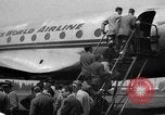 Image of Trans World Airlines Constellation Burbank California USA, 1943, second 6 stock footage video 65675048167