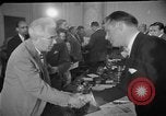 Image of Howard Hughes arrives in Douglas B-23 Dragon aircraft Washington DC USA, 1947, second 5 stock footage video 65675048172