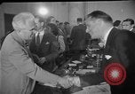 Image of Howard Hughes arrives in Douglas B-23 Dragon aircraft Washington DC USA, 1947, second 6 stock footage video 65675048172
