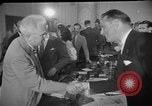 Image of Howard Hughes arrives in Douglas B-23 Dragon aircraft Washington DC USA, 1947, second 7 stock footage video 65675048172