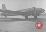 Image of Howard Hughes arrives in Douglas B-23 Dragon aircraft Washington DC USA, 1947, second 15 stock footage video 65675048172